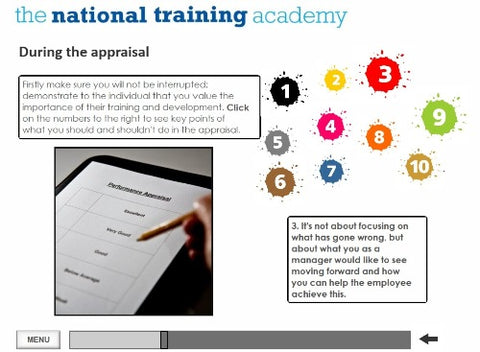 Support and Supervision of Staff Online Training screen shot 4