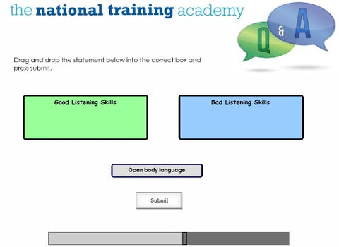 Support and Supervision of Staff Online Training screen shot 7