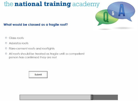 Working at Height Online Training screen shot 7