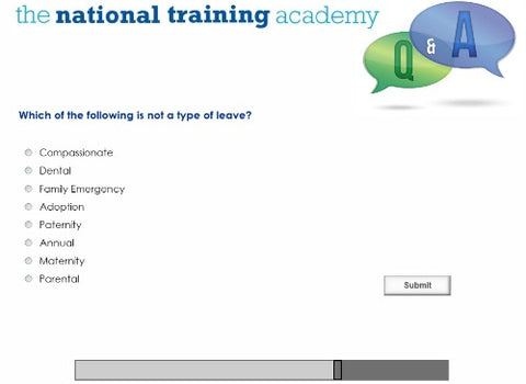 Writing a Staff and Volunteer Policy Online Training screen shot 7