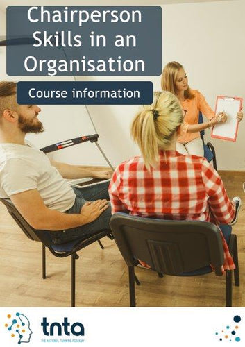 Chairperson Skills in an Organisation Online Training
