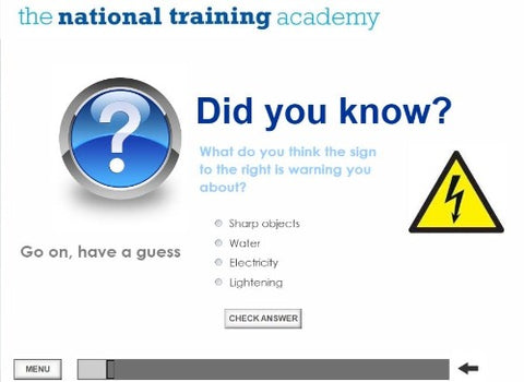 Fire Safety Online Training - screen shot 2