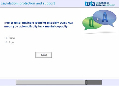 Learning disabilities awareness course  screen shot 7