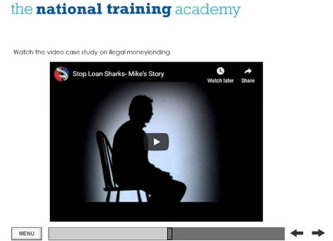 Management and Recovery of Rent Arrears Online Training screen shot 4