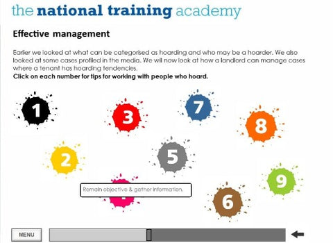 Managing Hoarding Online Training - screen shot 4
