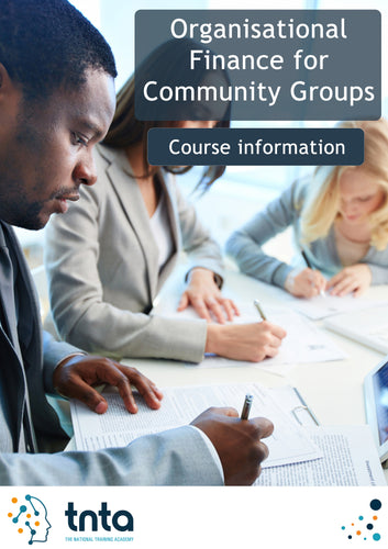 Organisational Finance for Community Groups Online Training
