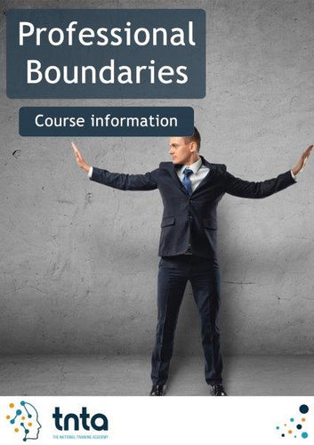 Professional Boundaries Online Training