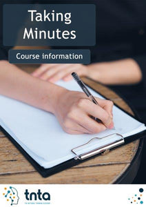 Taking Minutes Online Training